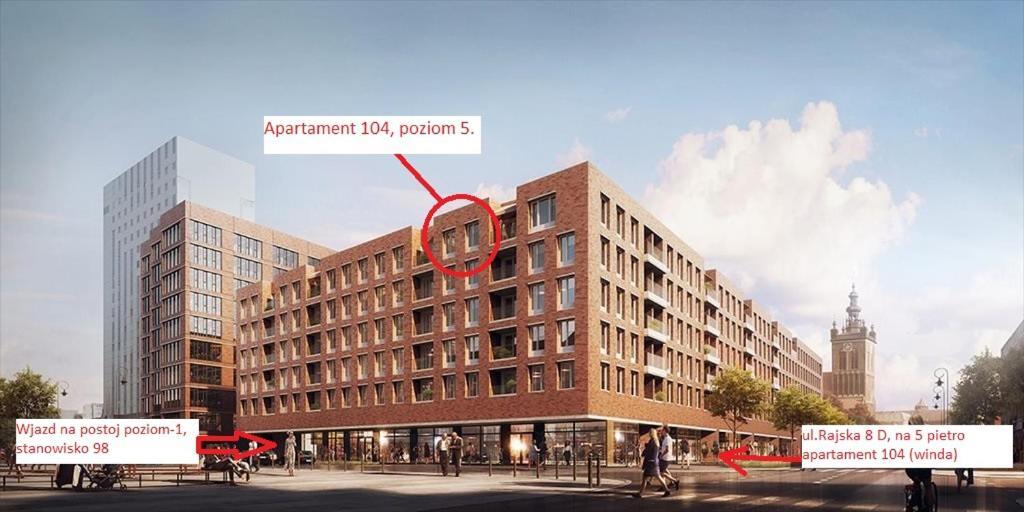 Apartament Champagne 그단스크 외부 사진